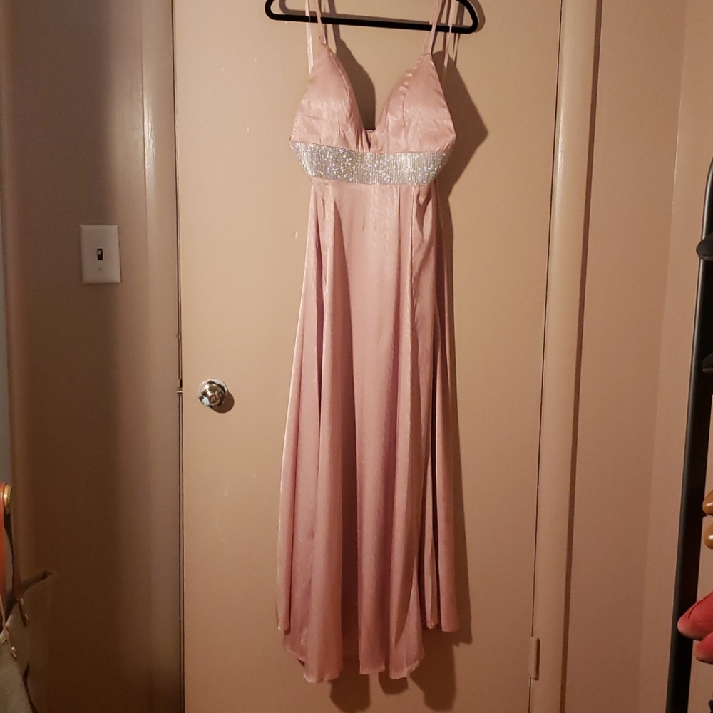 Rose gold gown